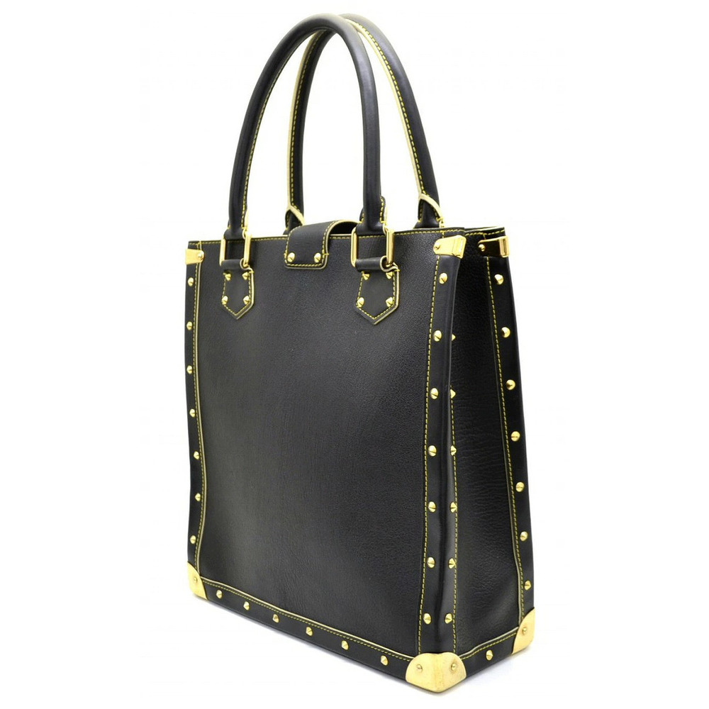 Louis Vuitton Suhali Tote Impreviable Leather Bag Black Shopping Noir